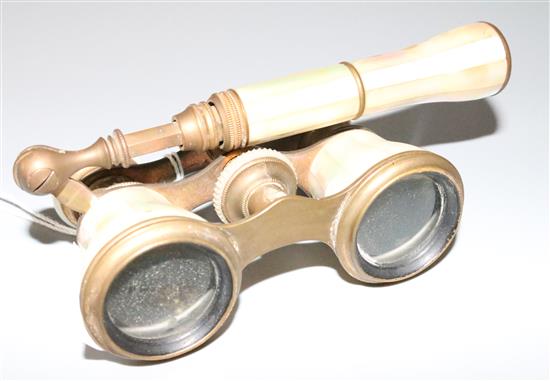 Mother of pearl opera glasses